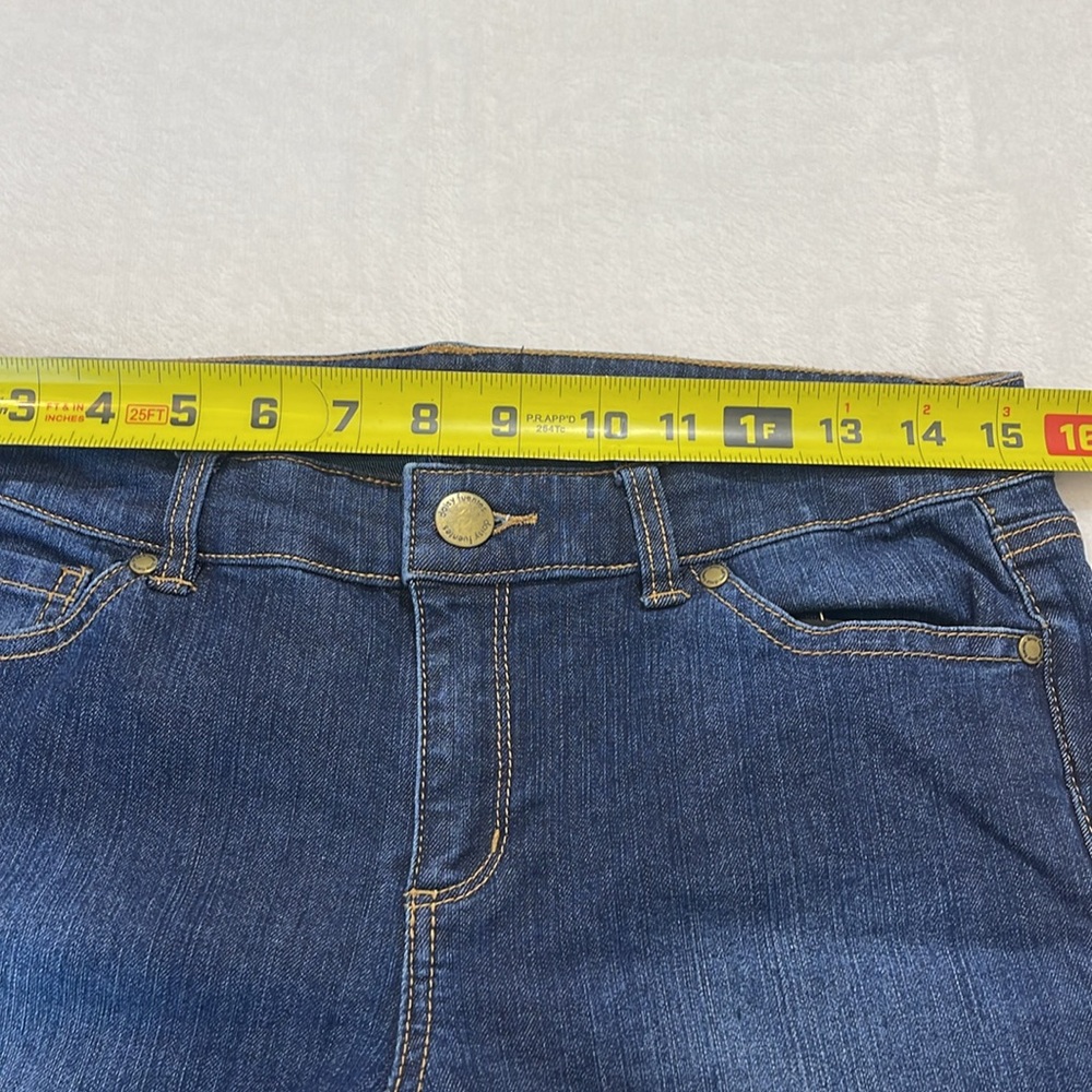 DAISY FUENTES WOMENS SIZE 6 DENIM JEANS - Picture 4 of 7